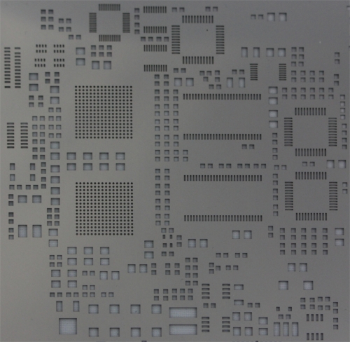 Sérigraphie pour montage en surface